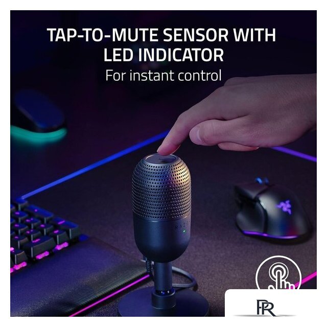 Проводной микрофон Razer Seiren V3 Mini - Изображение №6 — Интернет-магазин ПроЗаказ