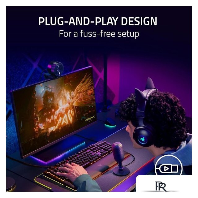 Проводной микрофон Razer Seiren V3 Mini - Изображение №8 — Интернет-магазин ПроЗаказ