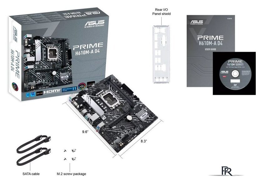 Материнская плата ASUS Prime H610M-A D4 - Изображение №7 — Интернет-магазин ПроЗаказ