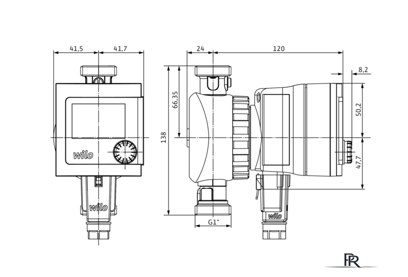 Циркуляционный насос Wilo Star-Z NOVA T - Изображение №2 — Интернет-магазин ПроЗаказ
