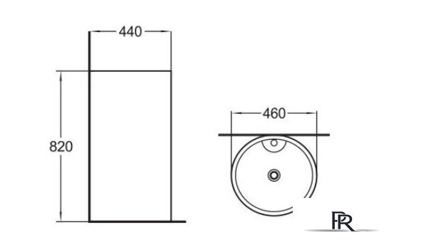 Умывальник SantiLine SL-4003MB - Изображение №2 — Интернет-магазин ПроЗаказ