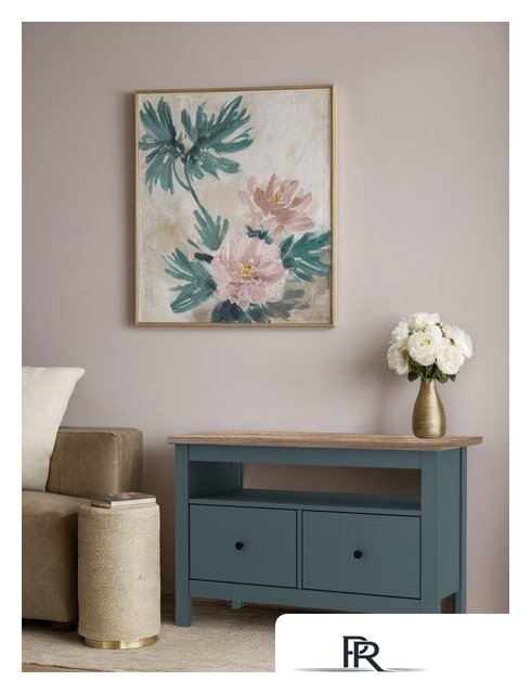 Тумба Mio Tesoro Сага 2 ящика 2.08.03.080.16 (темно-бирюзовый/ясень) - Изображение №4 — Интернет-магазин ПроЗаказ