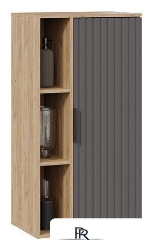 Шкаф распашной Трия Хилтон (дуб крафт золотой/графит матовый) - Изображение №2 — Интернет-магазин ПроЗаказ