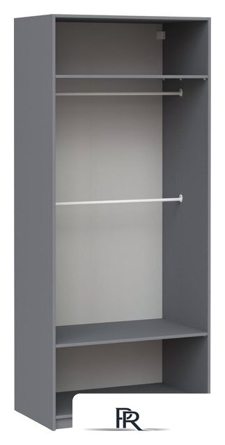 Шкаф-гармошка Mio Tesoro Макс 100x58x233 2.06.07.250.4 (серый) - Изображение №1 — Интернет-магазин ПроЗаказ