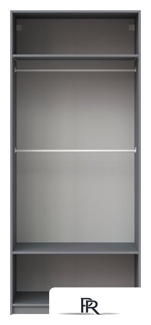Шкаф-гармошка Mio Tesoro Макс 100x58x233 2.06.07.250.4 (серый) - Изображение №2 — Интернет-магазин ПроЗаказ