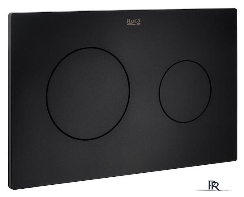 Панель смыва Roca PL10 Dual (One) A890189206 (черный матовый) - Изображение №1 — Интернет-магазин ПроЗаказ