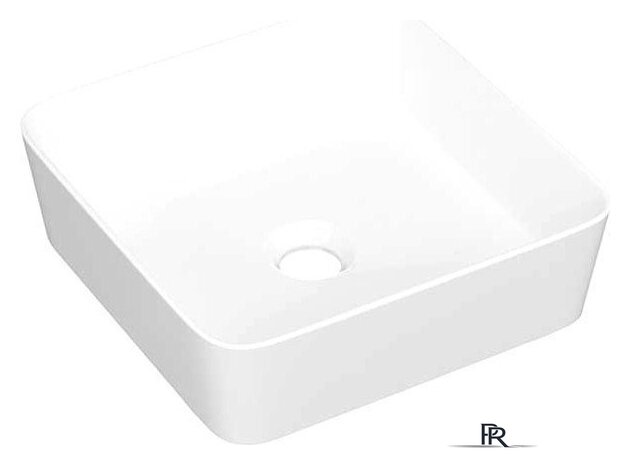Умывальник Керамин Плаза 40 ФС (белый фаянс) - Изображение №1 — Интернет-магазин ПроЗаказ