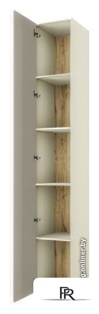 Шкаф-пенал Anrex Modern 1D/35 (персидский жемчуг/игристый ликер) - Изображение №2 — Интернет-магазин ПроЗаказ