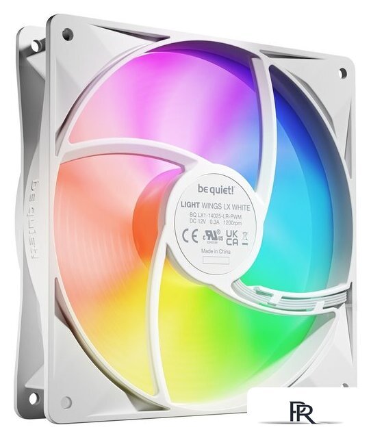 Комплект вентиляторов для корпуса be quiet! Light Wings LX 140mm PWM 3-Pack W BL128 - Изображение №3 — Интернет-магазин ПроЗаказ
