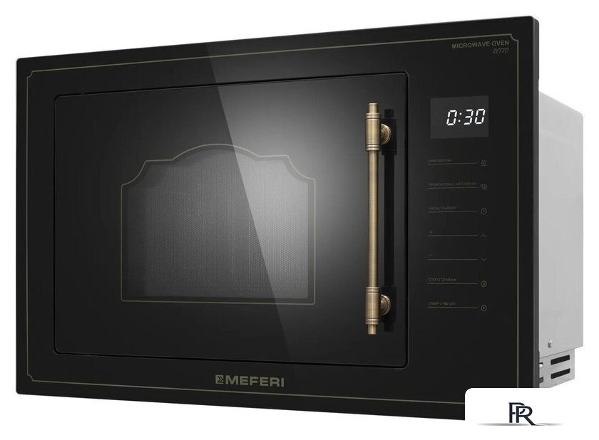 Микроволновая печь Meferi MMO6025BK Retro - Изображение №5 — Интернет-магазин ПроЗаказ