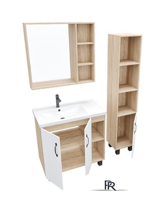  Grossman Шкаф с зеркалом Флай 80 208001 - Изображение №2 — Интернет-магазин ПроЗаказ