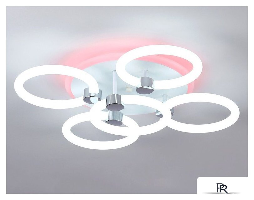 Припотолочная люстра Ambrella light Original FA3841/4+1 WH - Изображение №5 — Интернет-магазин ПроЗаказ