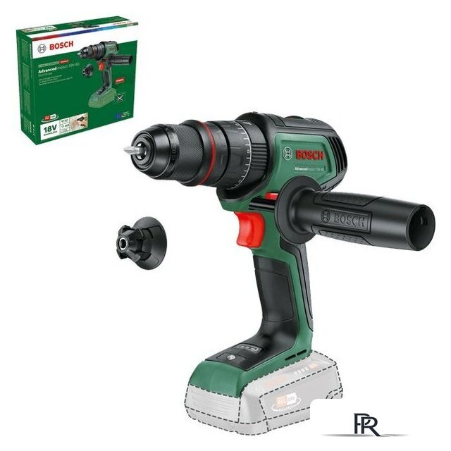 Ударная дрель-шуруповерт Bosch AdvancedImpact 18V-80 QuickSnap 06039E2100 (без АКБ) - Изображение №1 — Интернет-магазин ПроЗаказ