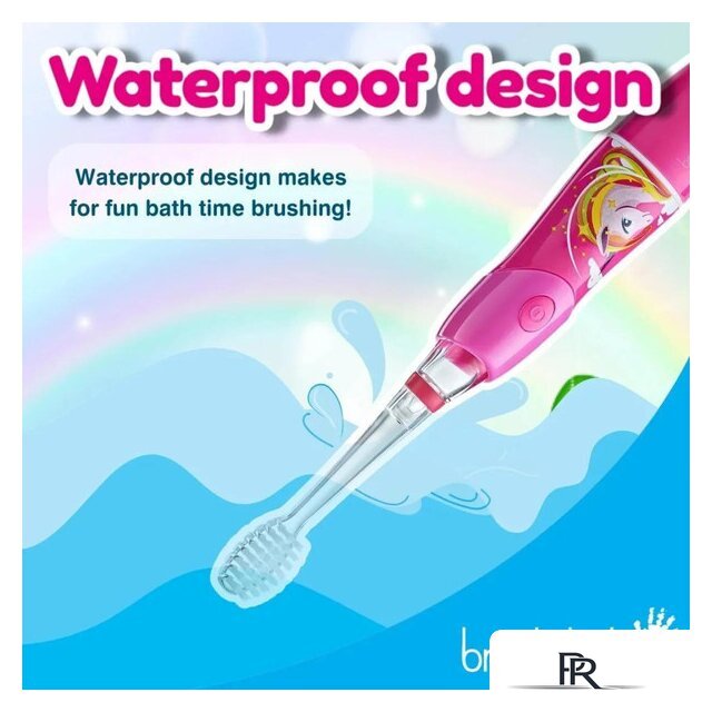 Электрическая зубная щетка Brush-Baby KidzSonic Unicorn - Изображение №7 — Интернет-магазин ПроЗаказ