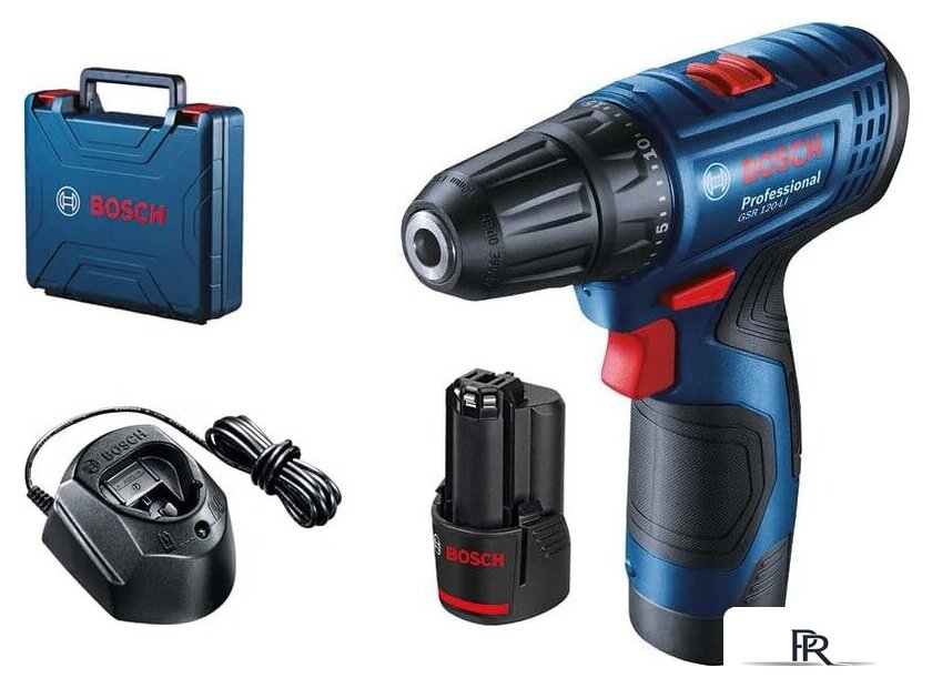 Дрель-шуруповерт Bosch GSR 120-LI Professional 06019G8000 (с 2-мя АКБ, кейс) - Изображение №1 — Интернет-магазин ПроЗаказ