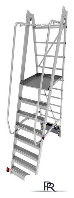 Лестница-стремянка Новая высота NV 354 (8 ступеней) - Изображение №1 — Интернет-магазин ПроЗаказ