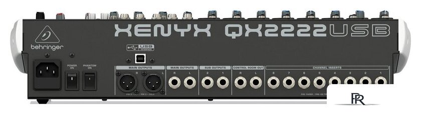 Микшерный пульт Behringer Xenyx QX2222USB - Изображение №4 — Интернет-магазин ПроЗаказ