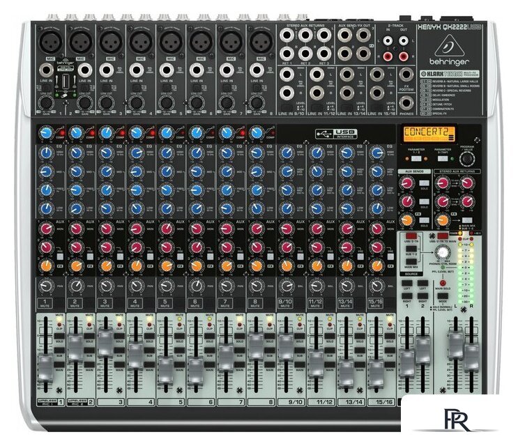 Микшерный пульт Behringer Xenyx QX2222USB - Изображение №1 — Интернет-магазин ПроЗаказ
