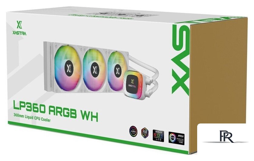 Система жидкостного охлаждения для процессора XASTRA LP360 ARGB WH - Изображение №9 — Интернет-магазин ПроЗаказ
