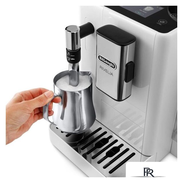 Кофемашина DeLonghi Rivelia EXAM440.35.W - Изображение №4 — Интернет-магазин ПроЗаказ