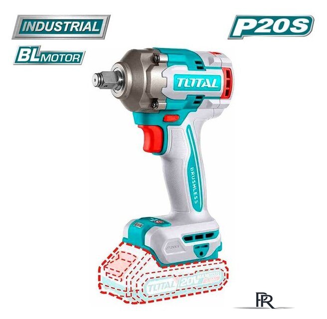Гайковерт Total TIWLI20401 (без АКБ) - Изображение №1 — Интернет-магазин ПроЗаказ