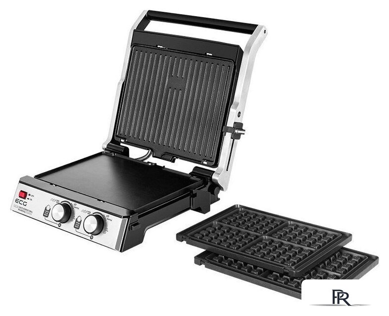 Электрогриль ECG KG 2033 Duo Grill & Waffle - Изображение №14 — Интернет-магазин ПроЗаказ
