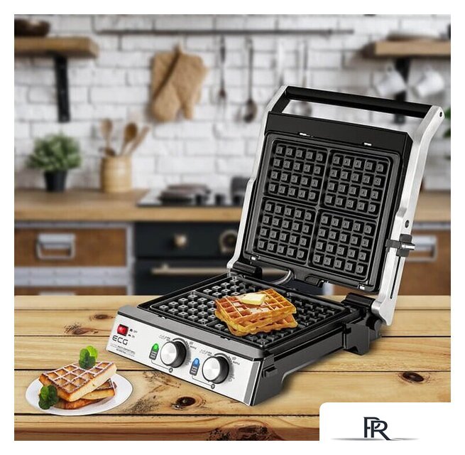 Электрогриль ECG KG 2033 Duo Grill & Waffle - Изображение №26 — Интернет-магазин ПроЗаказ