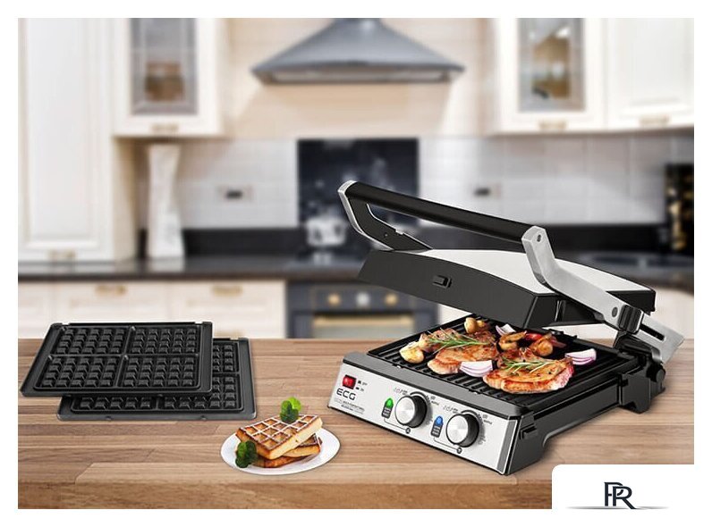 Электрогриль ECG KG 2033 Duo Grill & Waffle - Изображение №25 — Интернет-магазин ПроЗаказ