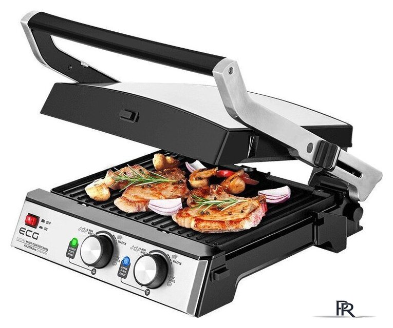 Электрогриль ECG KG 2033 Duo Grill & Waffle - Изображение №1 — Интернет-магазин ПроЗаказ