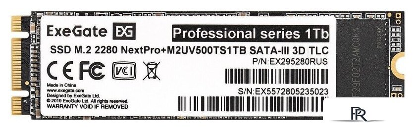 SSD ExeGate NextPro+ 1TB M2UV500TS1TB - Изображение №1 — Интернет-магазин ПроЗаказ
