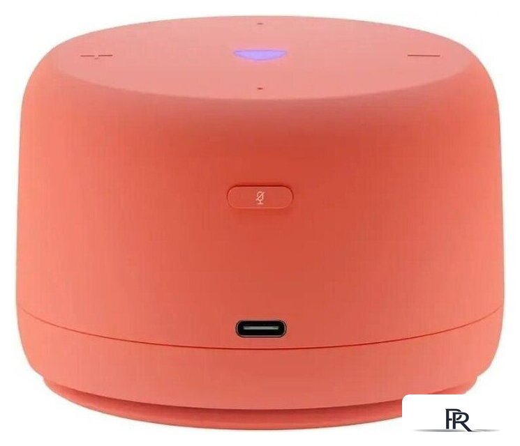 Умная колонка Яндекс Станция Лайт 2 без часов (коралловый) - Изображение №3 — Интернет-магазин ПроЗаказ