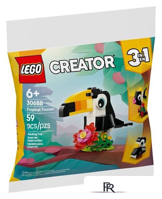 Конструктор LEGO Creator 3 в 1 30688 Тропический тукан - Изображение №1 — Интернет-магазин ПроЗаказ