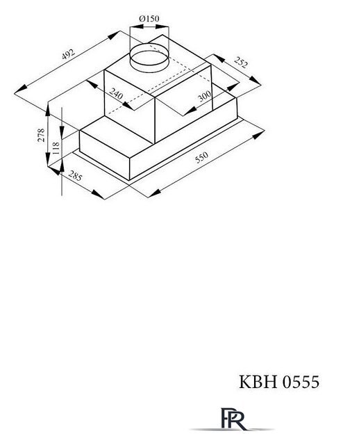 Кухонная вытяжка Kernau KBH 0555 B BLDC Glass - Изображение №4 — Интернет-магазин ПроЗаказ