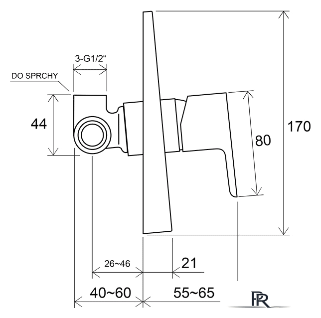 Смеситель без скрытого механизма Ravak 10° TD 062.00 [X070069] - Изображение №2 — Интернет-магазин ПроЗаказ