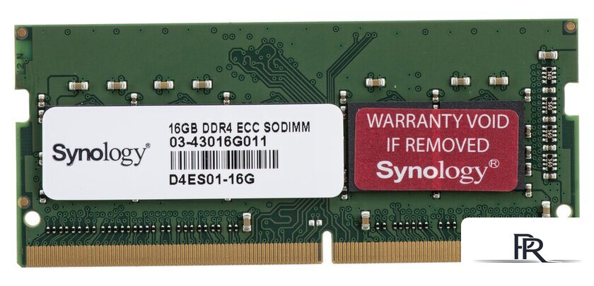 Оперативная память Synology 16ГБ DDR4 SODIMM D4ES01-16G - Изображение №1 — Интернет-магазин ПроЗаказ