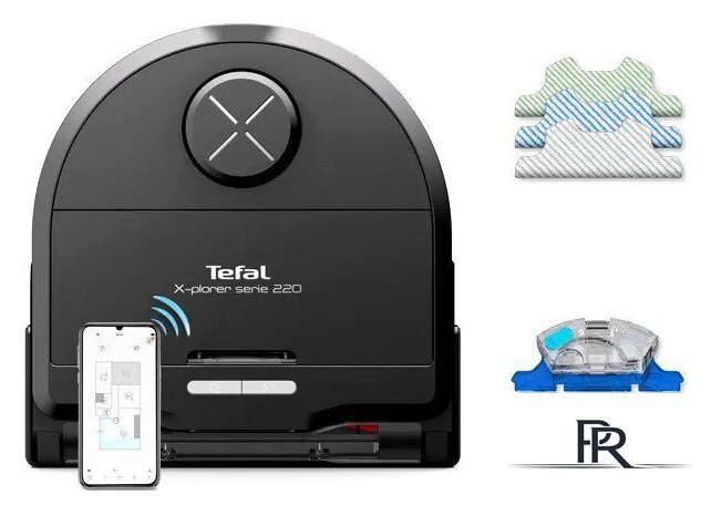 Робот-пылесос Tefal X-Plorer Serie 220 Animal & Allergy RG9475WH - Изображение №1 — Интернет-магазин ПроЗаказ
