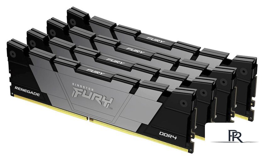 Оперативная память Kingston FURY Renegade 4x32ГБ DDR4 3600 МГц KF436C18RB2K4/128 - Изображение №1 — Интернет-магазин ПроЗаказ