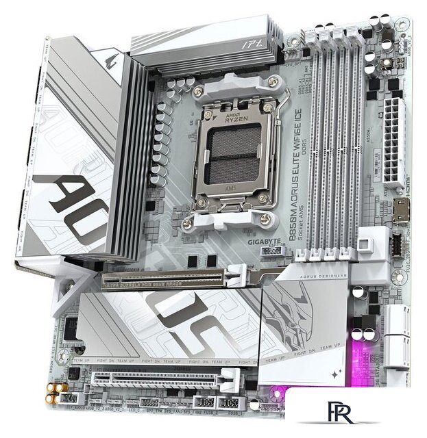 Материнская плата Gigabyte B850M Aorus Elite WiFi6E Ice (rev. 1.1) - Изображение №3 — Интернет-магазин ПроЗаказ