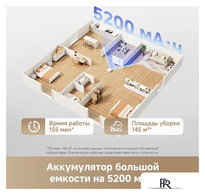 Робот-пылесос Dreame Robot Vacuum L40 White RLL42SDA (евровилка, белый) - Изображение №8 — Интернет-магазин ПроЗаказ