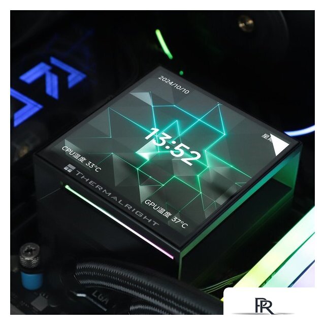 Система жидкостного охлаждения для процессора Thermalright Hyper Vision 360 UB ARGB (черный) - Изображение №7 — Интернет-магазин ПроЗаказ