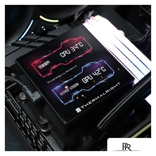 Система жидкостного охлаждения для процессора Thermalright Hyper Vision 360 UB ARGB (черный) - Изображение №9 — Интернет-магазин ПроЗаказ