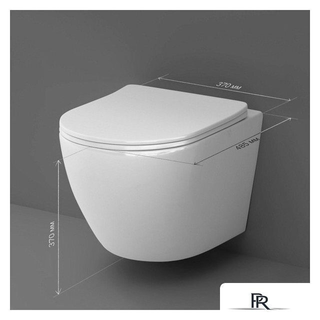 Унитаз подвесной AM.PM Like AquaSpin C801900SC - Изображение №11 — Интернет-магазин ПроЗаказ