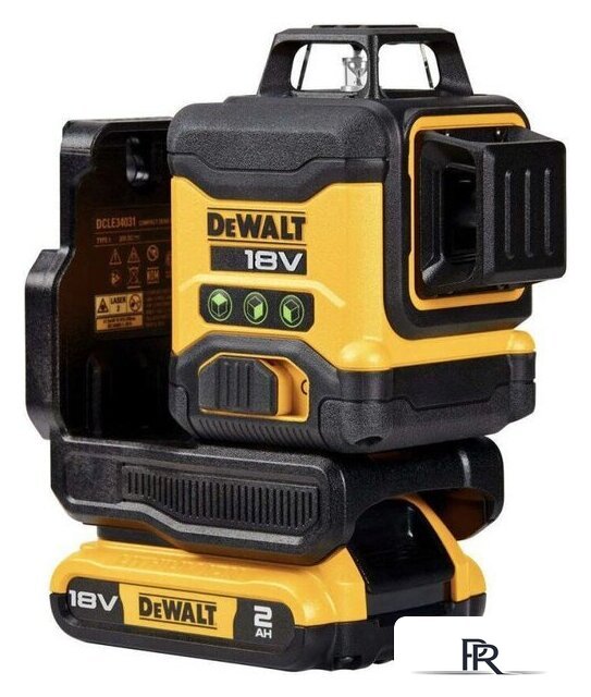Лазерный нивелир DeWalt DCLE34031D1 (с 1-им АКБ, кейс) - Изображение №2 — Интернет-магазин ПроЗаказ
