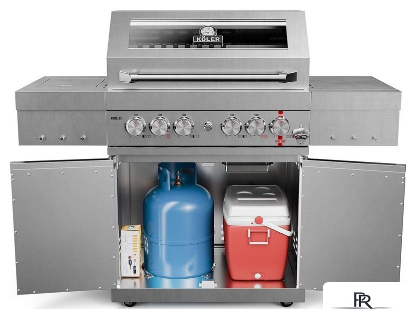 Газовый гриль для дачи Koler Krone S3 Silver KK-S3/S - Изображение №7 — Интернет-магазин ПроЗаказ