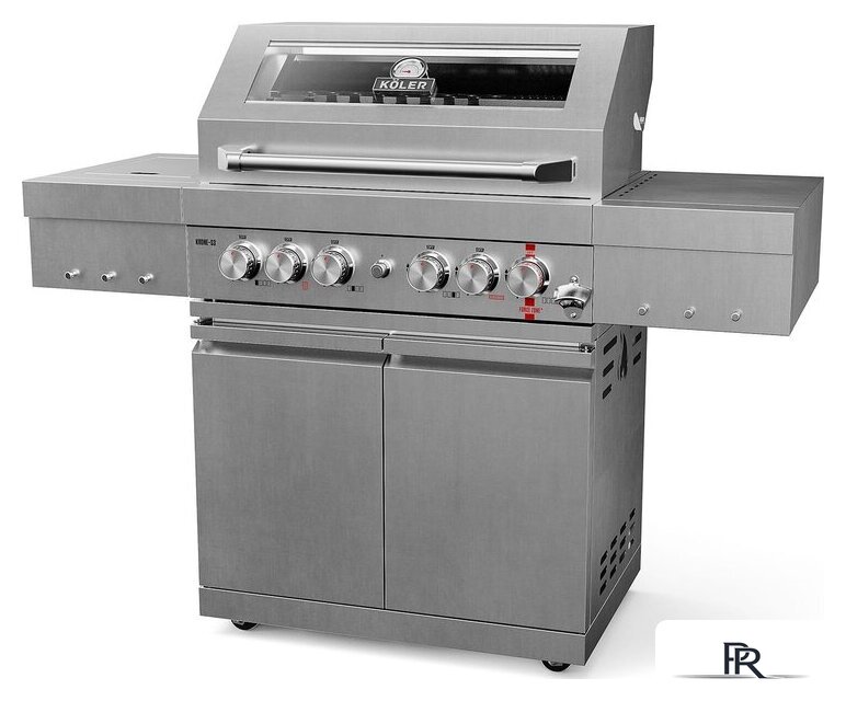 Газовый гриль для дачи Koler Krone S3 Silver KK-S3/S - Изображение №8 — Интернет-магазин ПроЗаказ