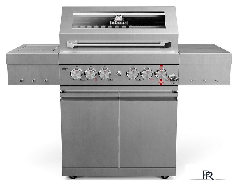 Газовый гриль для дачи Koler Krone S3 Silver KK-S3/S - Изображение №10 — Интернет-магазин ПроЗаказ