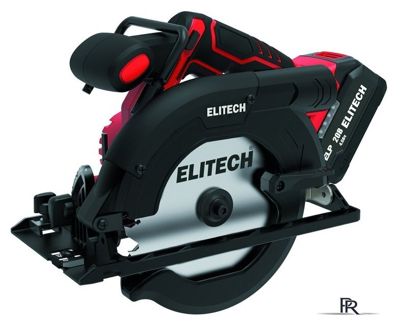 Дисковая (циркулярная) пила ELITECH ПДА 2055БЛ E2206.030.01 (с 1-им АКБ) - Изображение №1 — Интернет-магазин ПроЗаказ