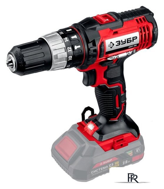 Ударная дрель-шуруповерт Зубр ДШУ-185 (без АКБ) - Изображение №1 — Интернет-магазин ПроЗаказ