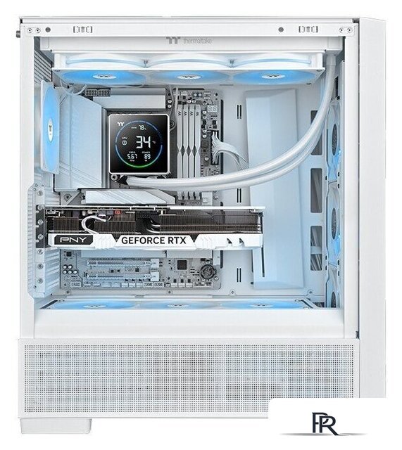Система жидкостного охлаждения для процессора Thermaltake TH360-S V3 ARGB Sync Snow Edition CL-W472-PL12SW-A - Изображение №6 — Интернет-магазин ПроЗаказ