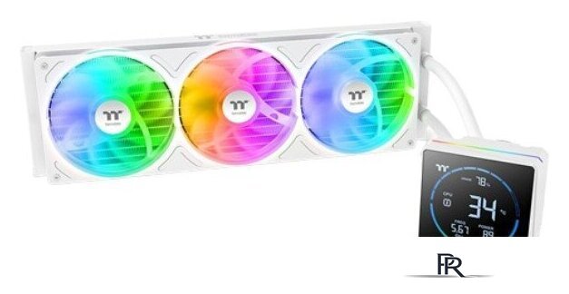 Система жидкостного охлаждения для процессора Thermaltake TH360-S V3 ARGB Sync Snow Edition CL-W472-PL12SW-A - Изображение №1 — Интернет-магазин ПроЗаказ